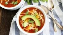 Slow Cooker Enchilada Soup Slow Cooker Enchilada Soup