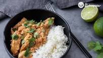 Pollo tikka masala con arroz basmati Pollo tikka masala con arroz basmati