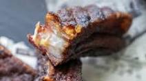 Hot and Fast Smoked Pork Belly Hot and Fast Smoked Pork Belly