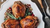 Cornish Hens with Apple-Cranberry Rice Stuffing Cornish Hens with Apple-Cranberry Rice Stuffing