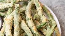 Crispy Green Bean Fries (Low carb + Air Fryer and Oven) Crispy Green Bean Fries (Low carb + Air Fryer and Oven)