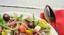 Greek Salad With Marinated Onions Greek Salad With Marinated Onions