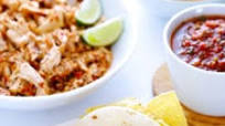 2-Ingredient Slow Cooker Salsa Chicken 2-Ingredient Slow Cooker Salsa Chicken