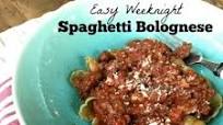 Easy Weeknight Spaghetti Bolognese Easy Weeknight Spaghetti Bolognese