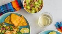 Spicy King Crab Tacos with Green Grape Salsa Spicy King Crab Tacos with Green Grape Salsa