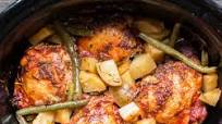 Slow Cooker Full Chicken Dinner Slow Cooker Full Chicken Dinner