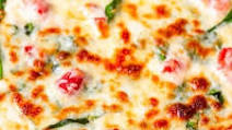 Spinach Tomato White Pizza Spinach Tomato White Pizza