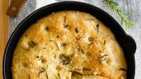 Recipe: No-Knead Skillet Focaccia Recipe: No-Knead Skillet Focaccia