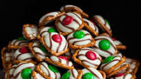 Pretzel M&M Hugs Pretzel M&M Hugs