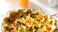 Rainbow Quiche Rainbow Quiche