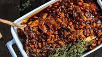 Pork Belly Bourbon Baked Beans Pork Belly Bourbon Baked Beans