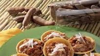 Tostadas de Maíz con Mole de Tamarindo Tostadas de Maíz con Mole de Tamarindo