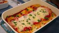Katie Lee's Very Veggie Cheesy Manicotti Pasta Recipe Katie Lee's Very Veggie Cheesy Manicotti Pasta Recipe