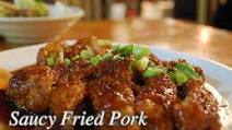 Saucy Fried Pork Tenderloin Saucy Fried Pork Tenderloin