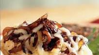 Caramelized Onion-Stuffed Baked Potato Caramelized Onion-Stuffed Baked Potato