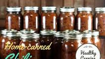 Home Canned Chili Home Canned Chili