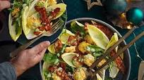 Prawn Caesar salad Prawn Caesar salad