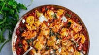 Cheese Tortellini in Creamy Marinara Cheese Tortellini in Creamy Marinara