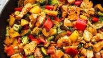 Chicken and Vegetables Skillet Recipe Chicken and Vegetables Skillet Recipe