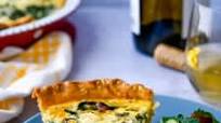 Spinach Goat Cheese Quiche Spinach Goat Cheese Quiche