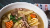 Pressure Cooker Day-After-Thanksgiving Turkey Carcass Soup Pressure Cooker Day-After-Thanksgiving Turkey Carcass Soup