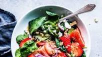Spinach Strawberry Walnut Salad Spinach Strawberry Walnut Salad
