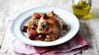 Miso chicken with walnuts and grapes Miso chicken with walnuts and grapes