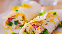 Mexican Chicken Wraps Mexican Chicken Wraps