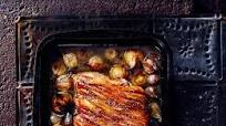 Slow roast fennel pork with confit shallots Slow roast fennel pork with confit shallots