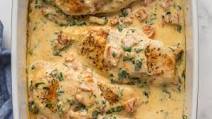 Baked Tuscan Chicken Baked Tuscan Chicken