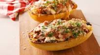 Lasagna Spaghetti Squash Boats Lasagna Spaghetti Squash Boats