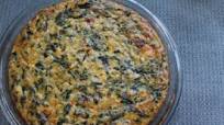 Crustless Spinach, Onion and Sundried Tomato Quiche Crustless Spinach, Onion and Sundried Tomato Quiche