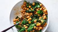 Chickpeas With Baby Spinach Chickpeas With Baby Spinach
