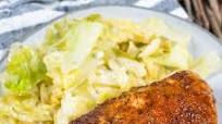 Cajun Pork Chops with Fried Cabbage (Keto + One Pan) Cajun Pork Chops with Fried Cabbage (Keto + One Pan)