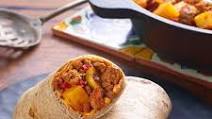 Simple Spanish Beef & Potato Wraps Simple Spanish Beef & Potato Wraps