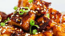 Pan-Fried Sesame Garlic Tofu Pan-Fried Sesame Garlic Tofu