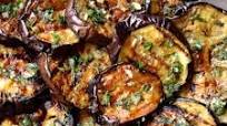 Grilled Eggplant with Garlic & Herbs Grilled Eggplant with Garlic & Herbs
