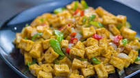 Crispy Tofu Sisig Crispy Tofu Sisig