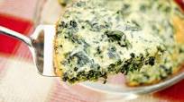 Spinach and feta tart without phyllo Spinach and feta tart without phyllo