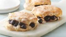 Blueberry Biscuits with Sweet Lemon Glaze Blueberry Biscuits with Sweet Lemon Glaze