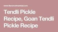 Tendli Pickle Recipe, Goan Tendli Pickle Recipe | Tindora Pickle Tendli Pickle Recipe, Goan Tendli Pickle Recipe | Tindora Pickle