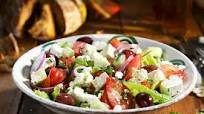 Greek Salad with Red Wine Vinaigrette Greek Salad with Red Wine Vinaigrette