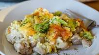 Ninja Foodi Cheesy Broccoli Chicken and Rice Bake Ninja Foodi Cheesy Broccoli Chicken and Rice Bake