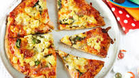 Bacon and pineapple pizza Bacon and pineapple pizza