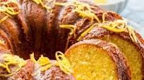 Lemon Orange Cake with Lemon Honey Glaze Lemon Orange Cake with Lemon Honey Glaze
