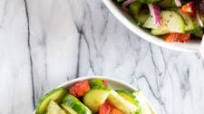 Traditional Greek Cucumber Salad Recipe Traditional Greek Cucumber Salad Recipe