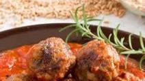 Meatballs with Farro and Rosemary Meatballs with Farro and Rosemary