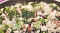 Broccoli and Cauliflower Salad Broccoli and Cauliflower Salad