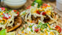 Incredible Pork Tostada Incredible Pork Tostada