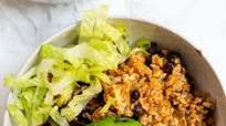 Cauliflower and Black Bean Enchilada Bowls Cauliflower and Black Bean Enchilada Bowls